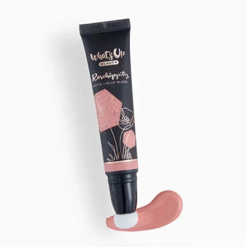 WHATS UP BEAUTY Rose Hippity MATTE LIQUID BLUSH in OSIANA Soft Pink Full Size